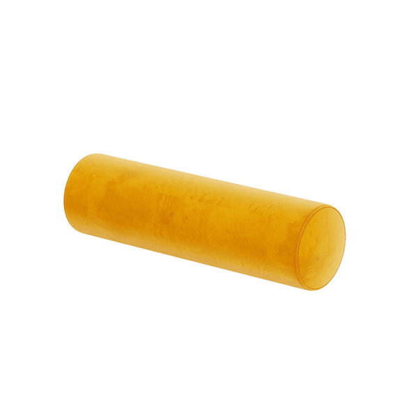 Zylinderkissen nach Maß in Velours - Honey - S6022,