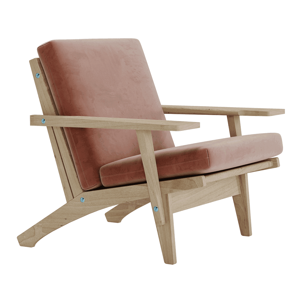 View image full screen Kissenset für Wegner GE 370 in Velours