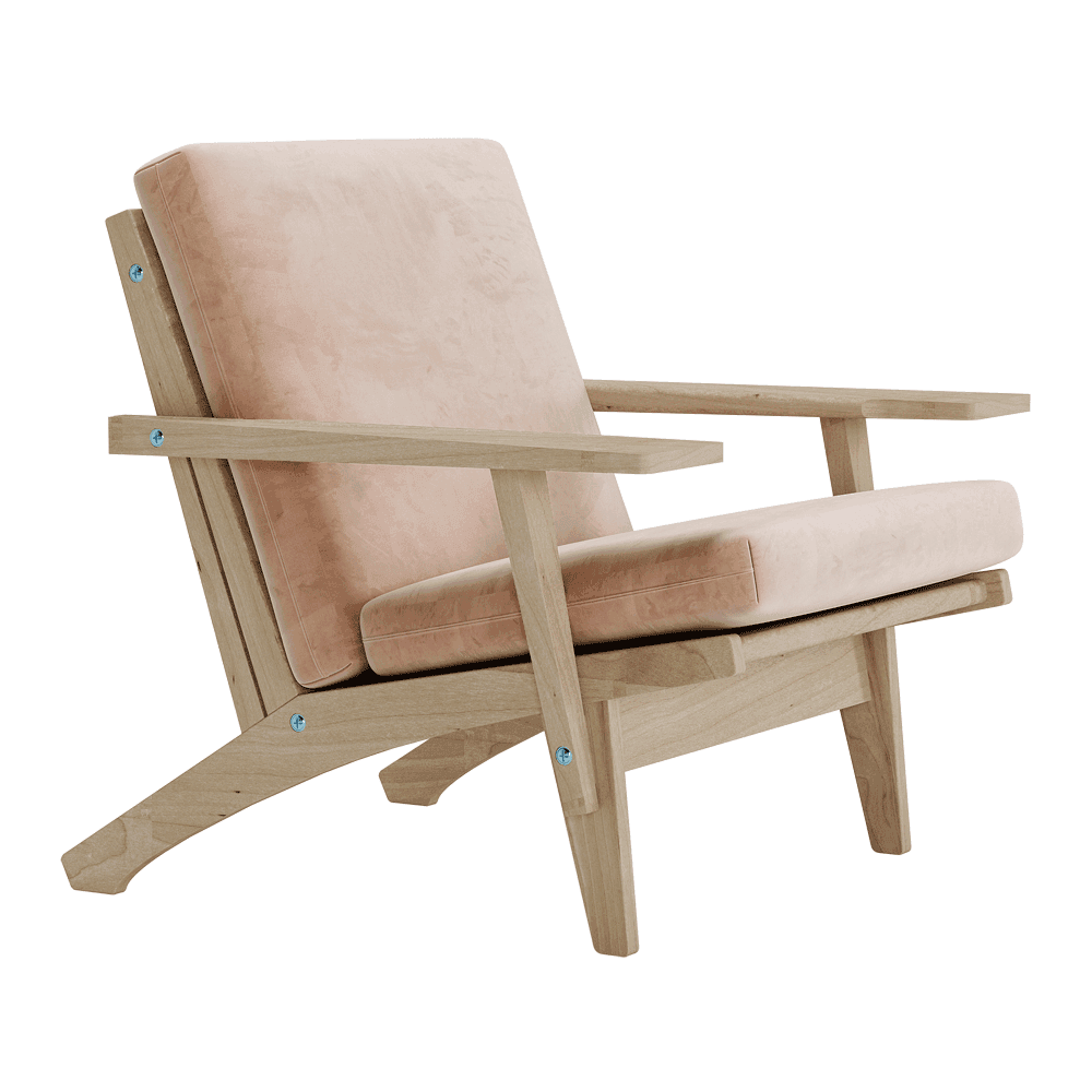 View image full screen Kissenset für Wegner GE 370 in Velours