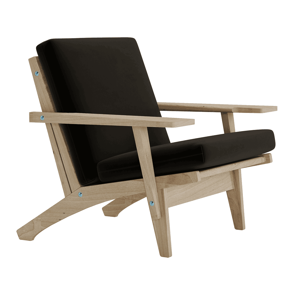 Bild im Vollbild ansehen Kissenset für Wegner GE 370 in Velours