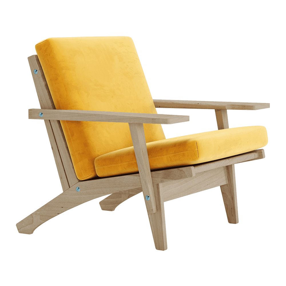 View image full screen Kissenset für Wegner GE 370 in Velours