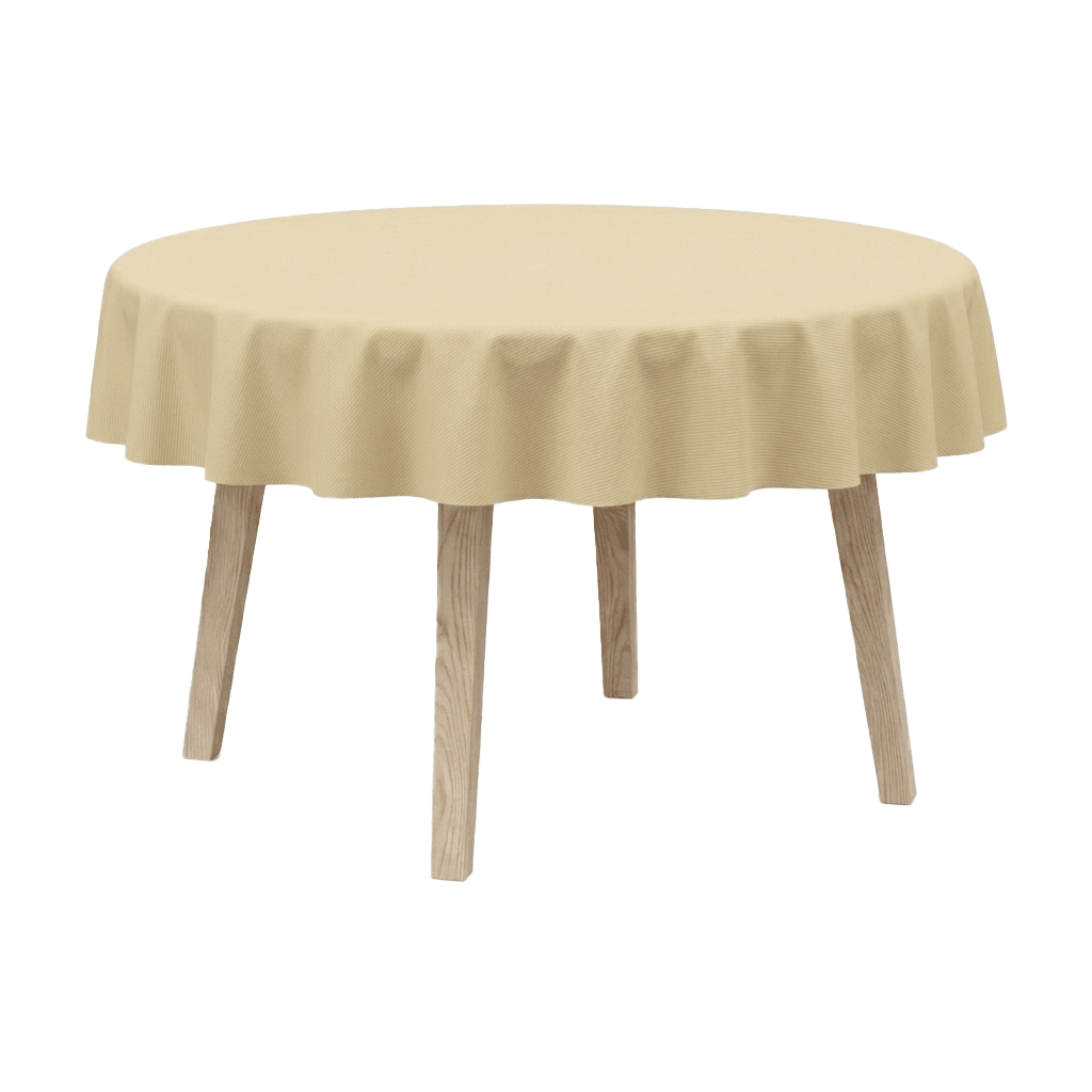 Bild im Vollbild ansehen Runde Tischdecke aus Baumwolle
