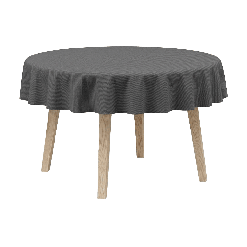 View image full screen Runde Tischdecke aus Baumwolle
