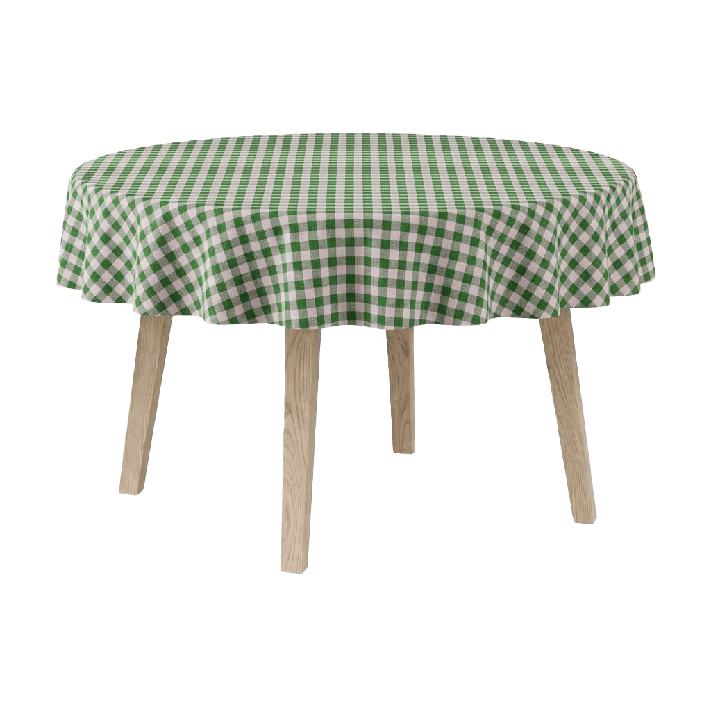 Bild im Vollbild ansehen Runde Tischdecke aus Baumwolle