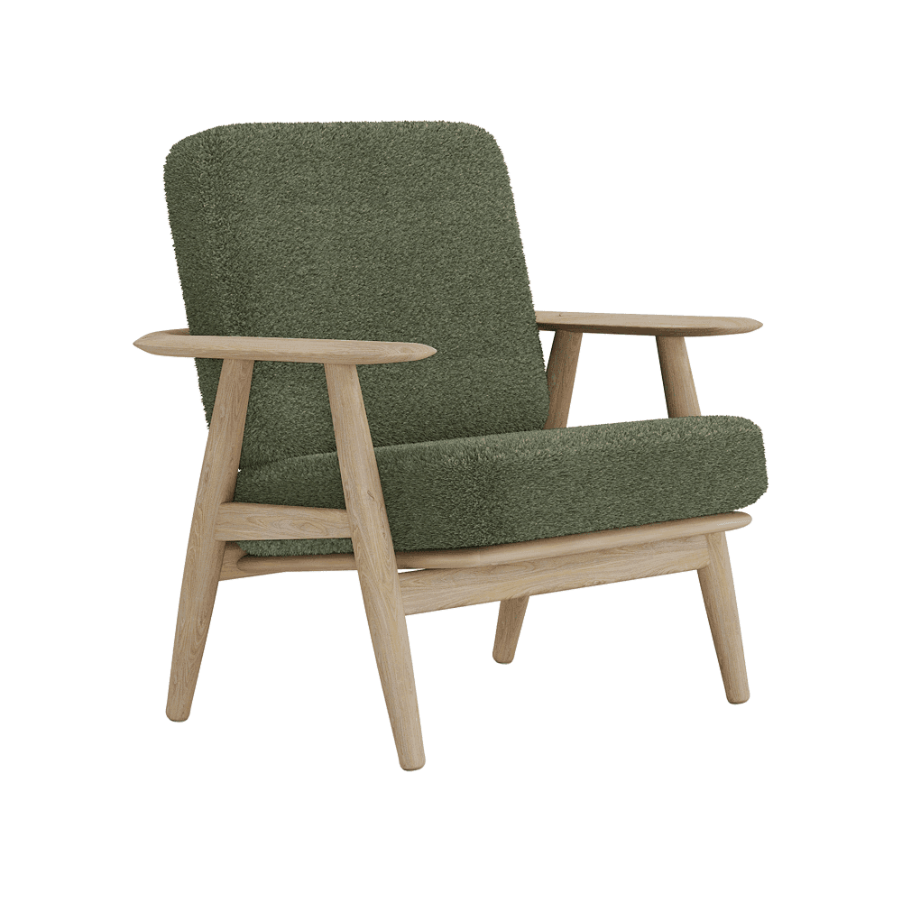 View image full screen Kissenset für Wegner GE 240/290 in Bouclé