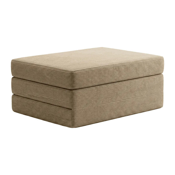 Klappmatratze nach Maß in Velvet - Sand - S2500