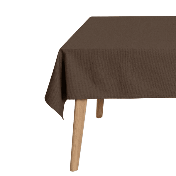Tischdecke nach Maß aus Baumwollmischgewebe - Brown - D1036