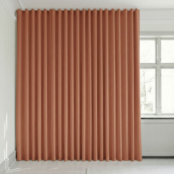 Verdunkelungsvorhang nach Maß – Sola - Terra Cotta - C3204