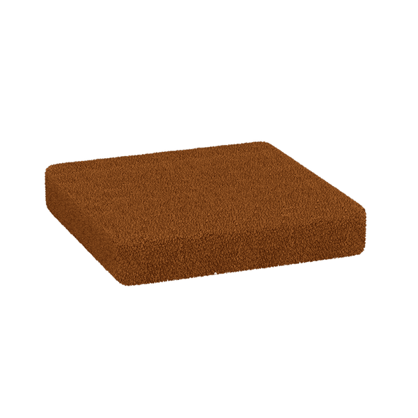 Sitzkissen nach Maß in Bouclé - Pumpkin Spice - S2002.