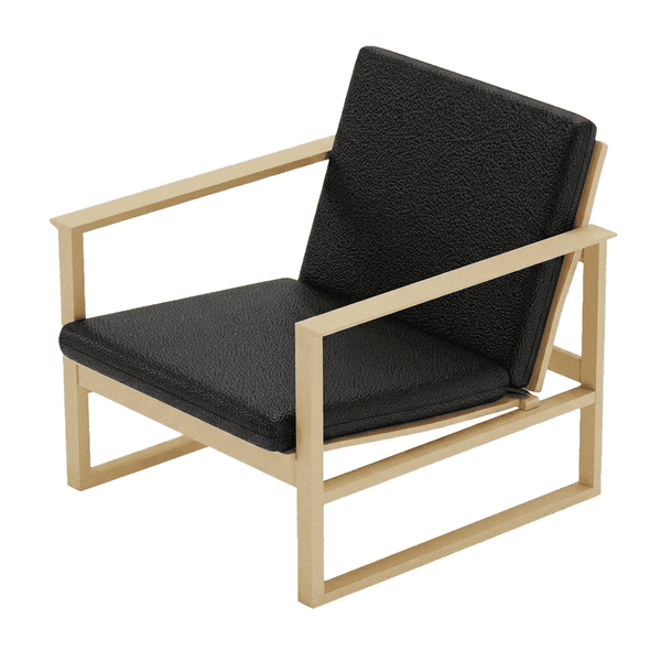 Kissenset für Børge Mogensen 2256 aus Leder - Black - S3003
