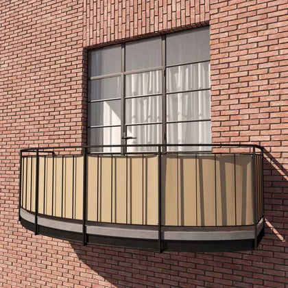 Beige altansejl
