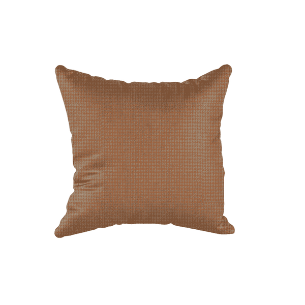 Dekokissen nach Maß aus gemusterter Wolle - Apricot Orange - S7104-