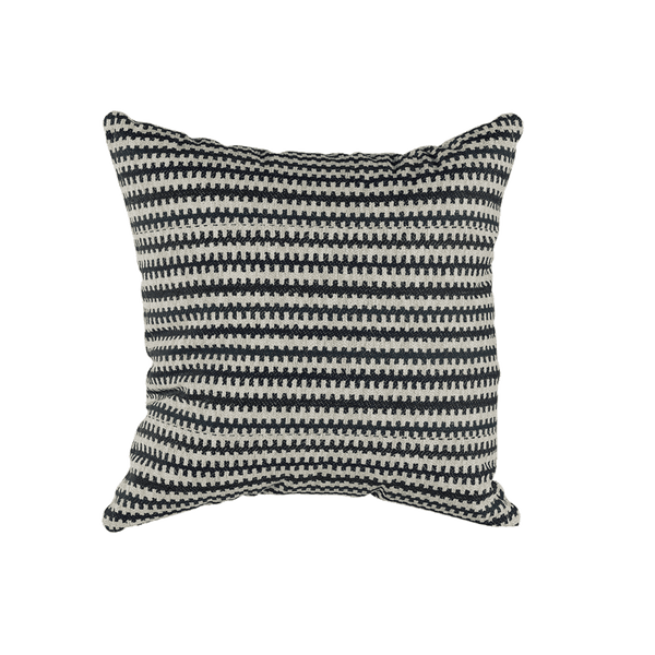 Dekokissen nach Maß in Bouclé-Jacquard - Marine - S8525