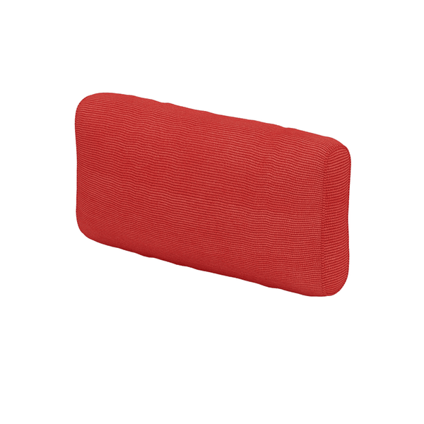 Weiches Rückenkissen nach Maß in Velvet - Carmine - S2502`