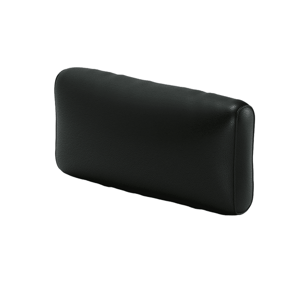 Weiches Rückenkissen aus Leder nach Maß - Black - S3003.