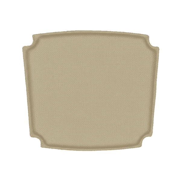 Kissen für Wegner CH24 Y-Stuhl aus Wolle - Beige - S7000