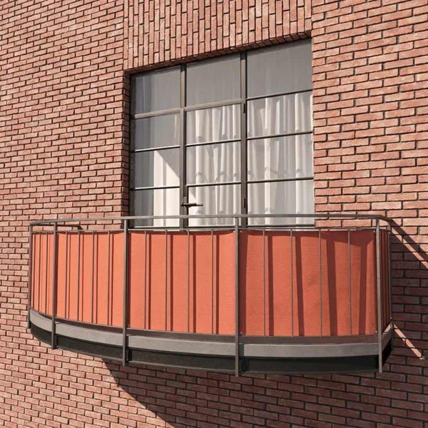 Balkonbespannung aus Sunproof-Olefin - Tangerine - S5214