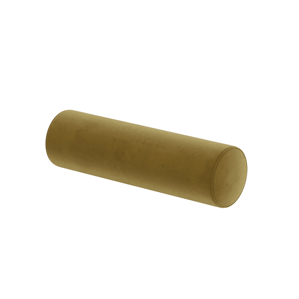 Zylinderkissen nach Maß in Velours - Bronze - S6010,