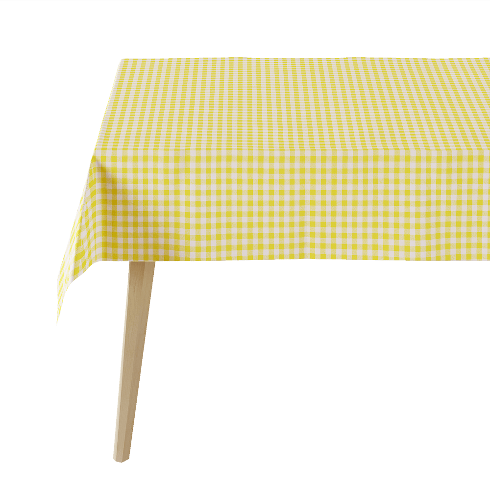 Karierte Tischdecke nach Maß