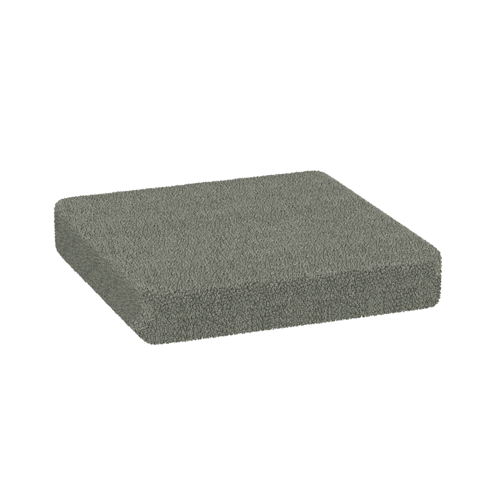 Sitzkissen nach Maß in Bouclé