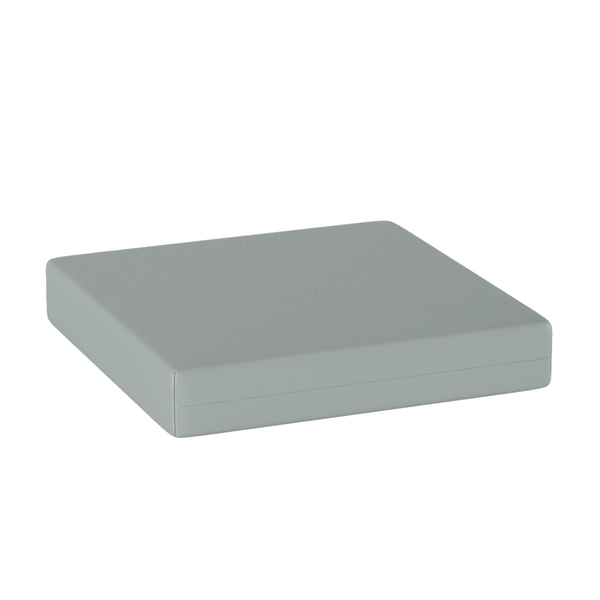 Klappmatratze nach Maß aus Kunstleder - Aluminium - S3104