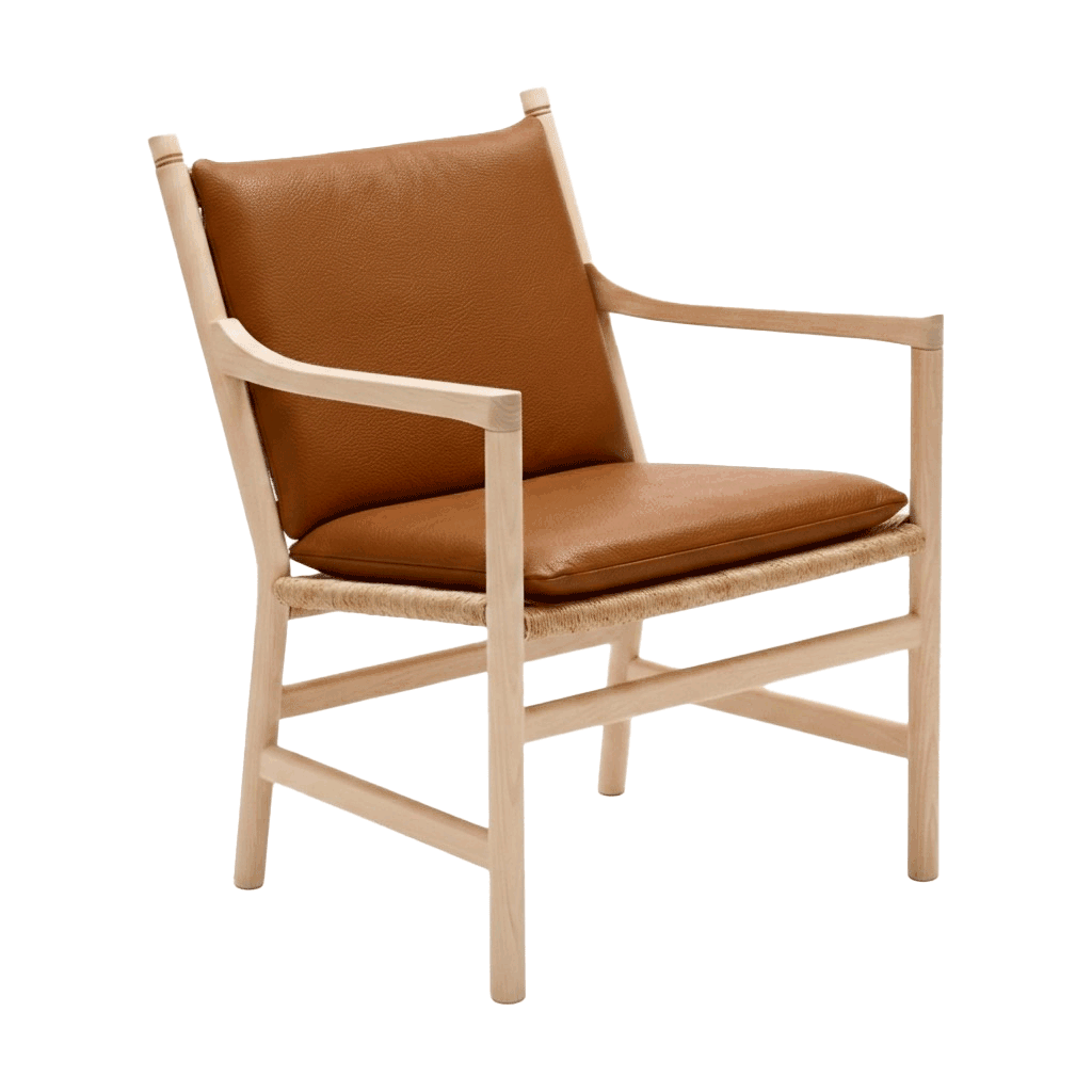 Kissenset für Wegner CH44 aus Leder