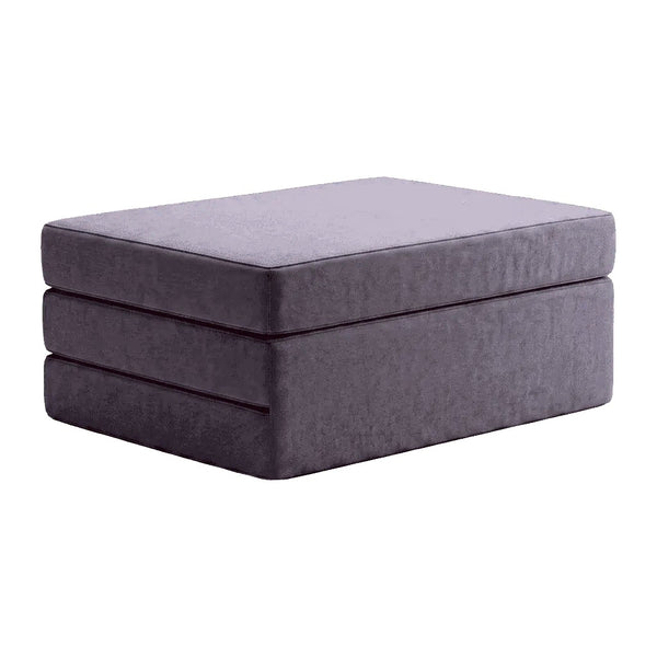 Klappmatratze nach Maß in Velour - Grape - S6007