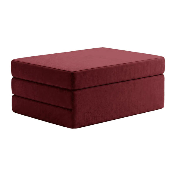 Klappmatratze nach Maß in Velour - Vino - S6008