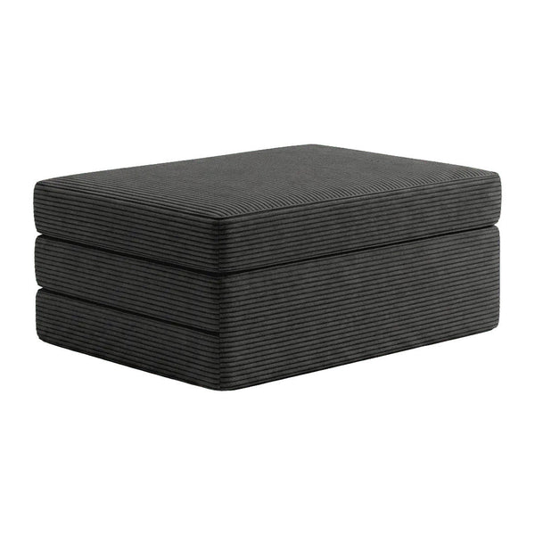 Klappmatratze nach Maß in Velvet - Iron - S2511