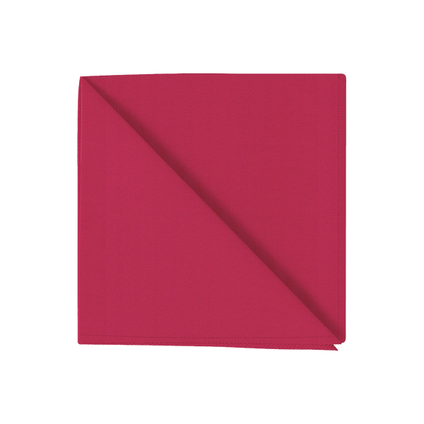 Baumwollserviette, sanforisiert - Red - D1003,