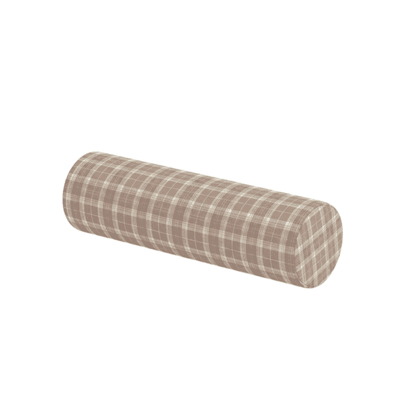 Zylinderkissen nach Maß aus gemusterter Wolle - Oak Bark - S7200´