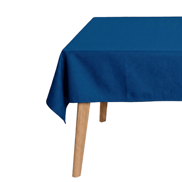 Tischdecke nach Maß aus Baumwollmischgewebe - Navy - D1031
