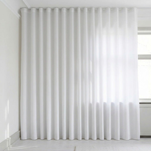 Transparenter Vorhang nach Maß – Silva - Snow White - C1102