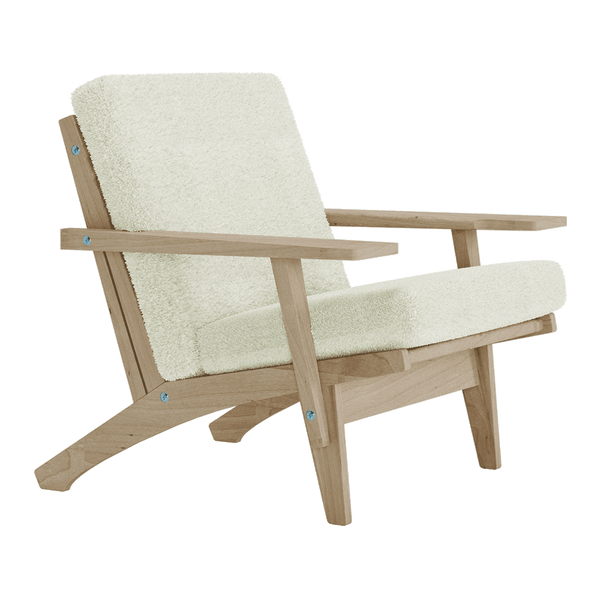 Kissenset für Wegner GE 370 in Bouclé - Milk - S2000
