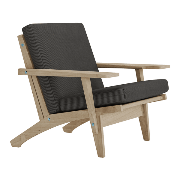 Kissenset für Wegner GE 370 in Velvet - Iron - S2511