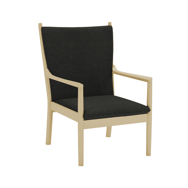 Kissenset für Wegner 1788 in Wolle - Wolle - Charcoal - S7013.