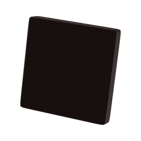 Rückenkissen nach Maß in Velours - Black - S6014-