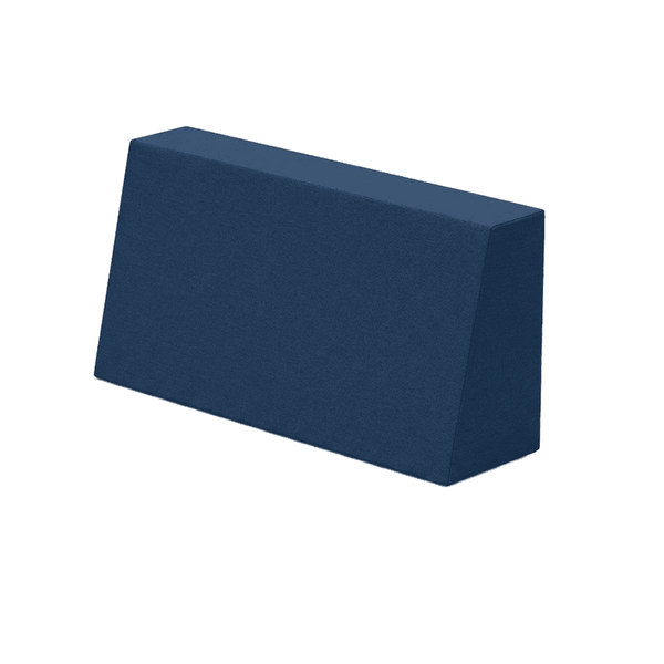 Schräges Outdoor-Rückenkissen nach Maß - Marine - S5107'
