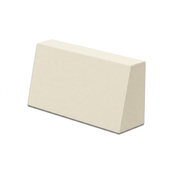 Schräges Rückenkissen nach Maß in Sunproof - Dove - S5201.