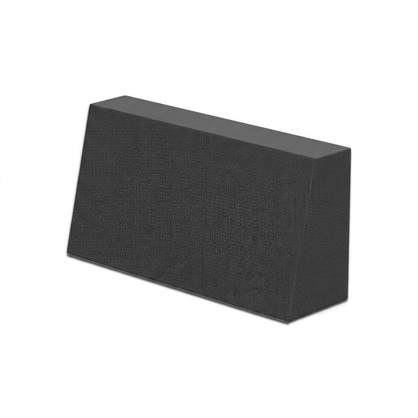 Schräges Rückenkissen nach Maß in Sunproof - Anthrazit - S5207.