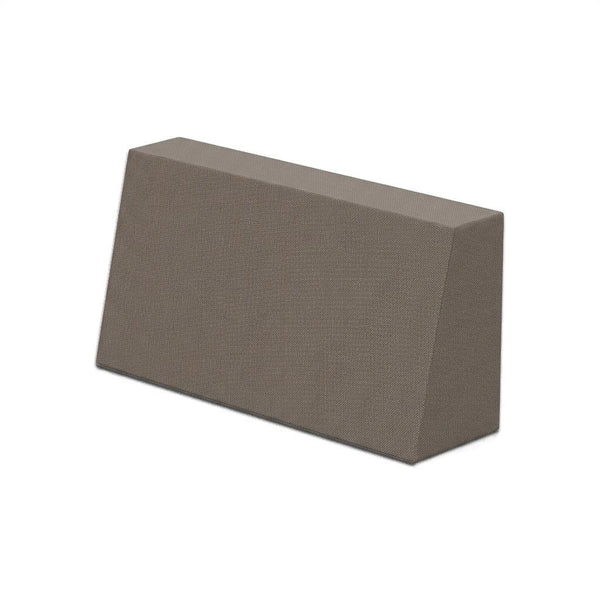 Schräges Rückenkissen nach Maß in Sunproof - Mist - S5204.