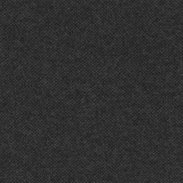 Stoffmuster – Wool aus recycelter Wolle - Charcoal - S7013